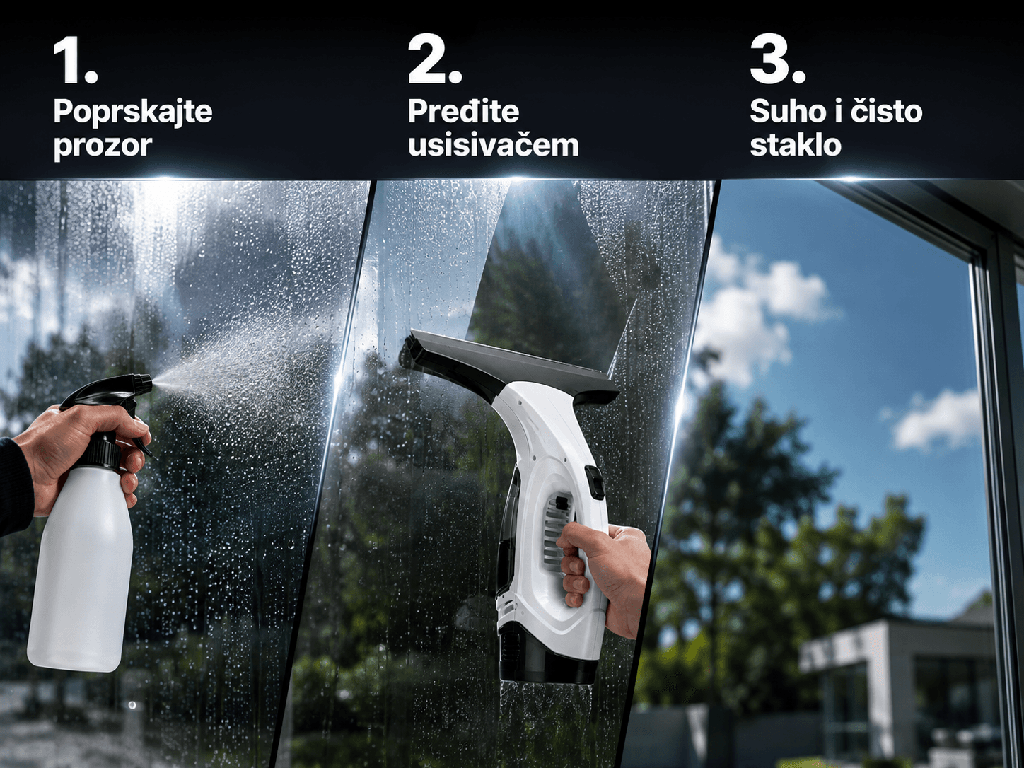 Električni usisivač za prozore 3