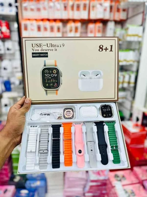 USE Ultra 19 Pametni Sat + Slušalice 5