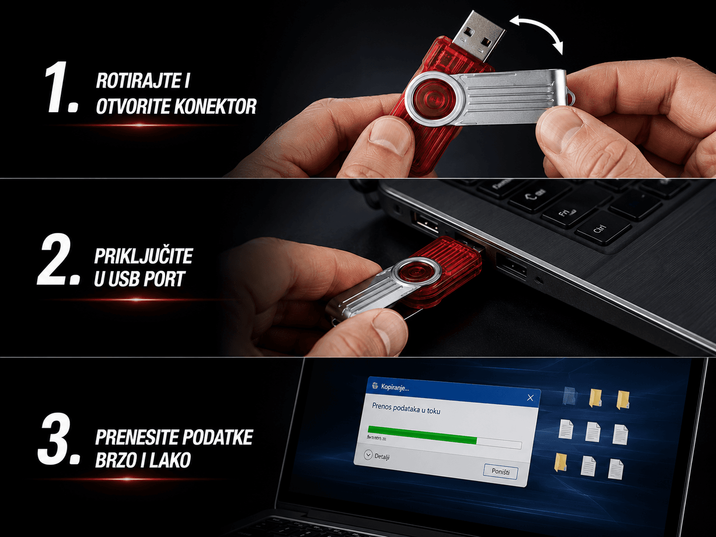 USB Stik - 8GB 3