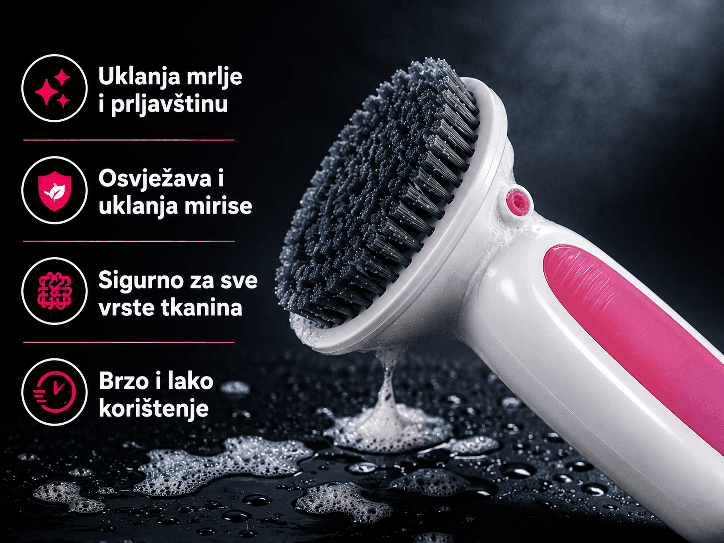 Četka za čišćenje mrlja sa pjenom 2