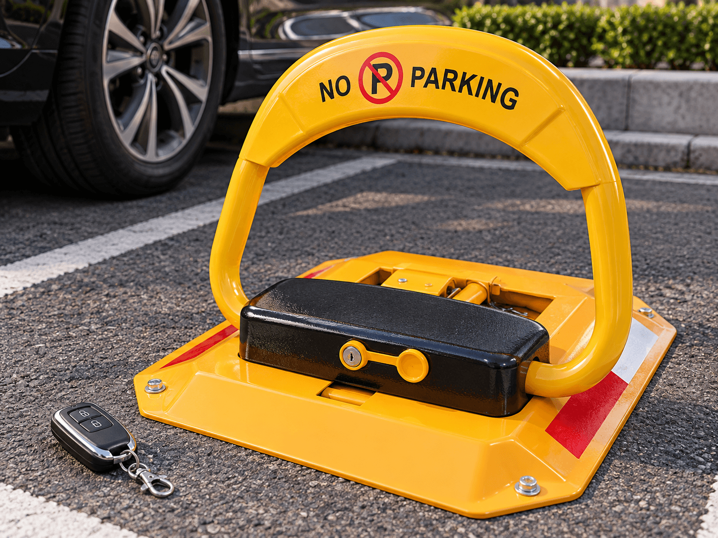 Automatska/motorizovana brava za parking mjesto sa daljinskim upravljačem
