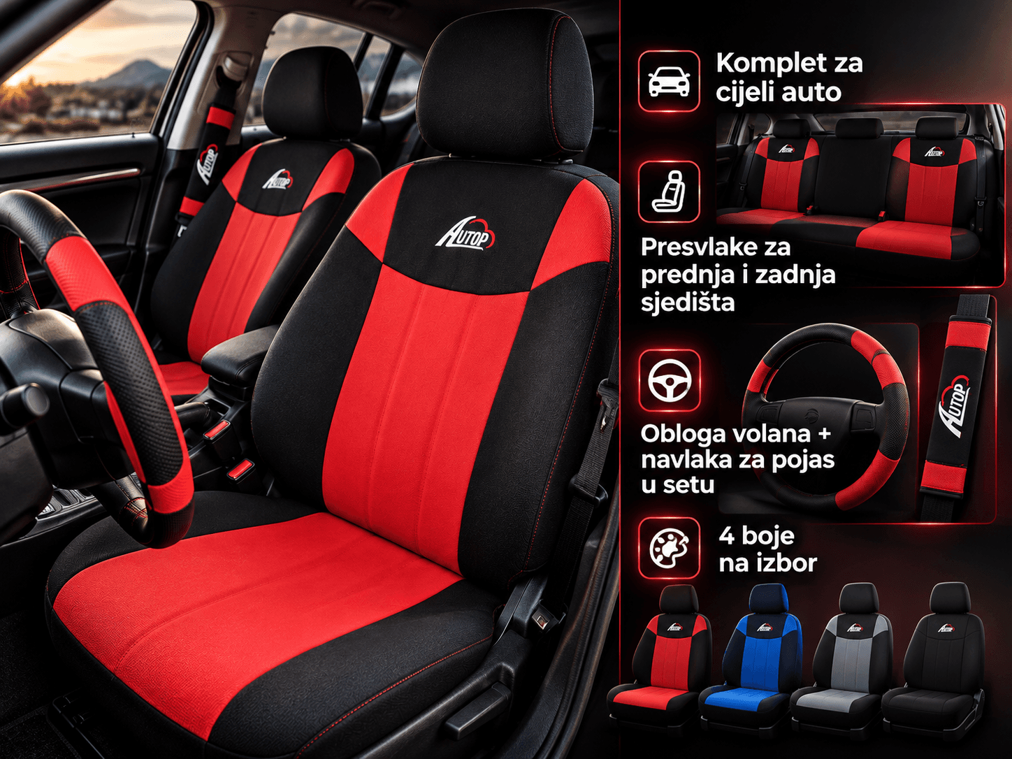 Univerzalna Navlaka Za Autosjedišta 6
