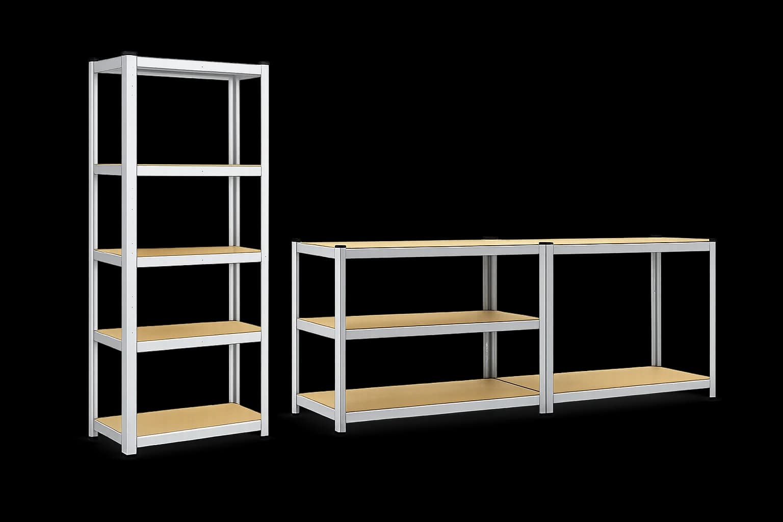 Metalna polica TitanShelf 1500x700x300