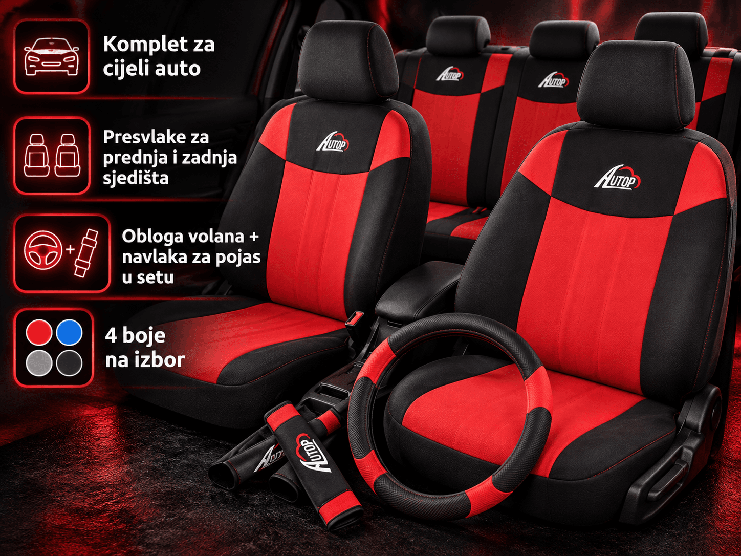 Univerzalna Navlaka Za Autosjedišta 2